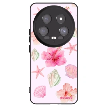 Picasee silikónový čierny obal pre Xiaomi 14 Ultra - Blush Lagoon