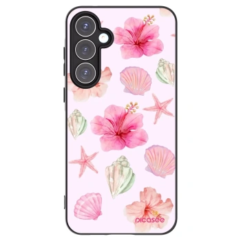 Picasee silikónový čierny obal pre Samsung Galaxy A55 5G A556B - Blush Lagoon