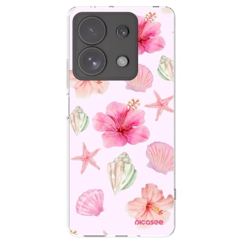 Picasee silikónový prehľadný obal pre Xiaomi Redmi Note 13 Pro 4G - Blush Lagoon
