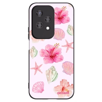 Picasee silikónový čierny obal pre Honor 200 Lite - Blush Lagoon