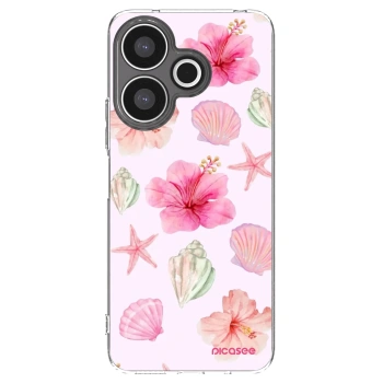 Picasee silikónový prehľadný obal pre Xiaomi Redmi 13 4G - Blush Lagoon