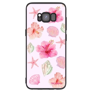 Picasee silikónový čierny obal pre Samsung Galaxy S8 G950F - Blush Lagoon