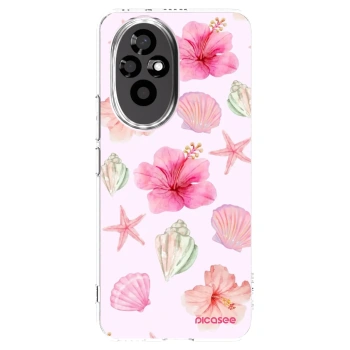 Picasee silikónový prehľadný obal pre Honor 200 Pro 5G - Blush Lagoon