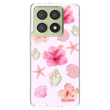 Picasee silikónový prehľadný obal pre Xiaomi 14T - Blush Lagoon