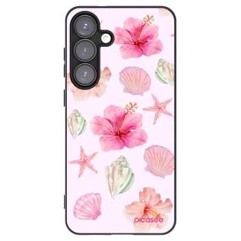 Picasee silikónový čierny obal pre Samsung Galaxy S25+ 5G - Blush Lagoon