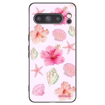 Picasee silikónový čierny obal pre Google Pixel 8 Pro - Blush Lagoon