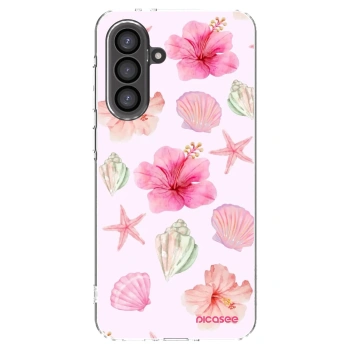 Picasee silikónový prehľadný obal pre Samsung Galaxy A36 5G - Blush Lagoon