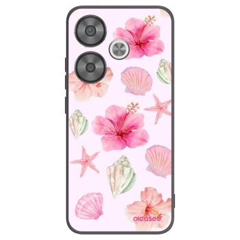 Picasee silikónový čierny obal pre Xiaomi Poco F6 - Blush Lagoon