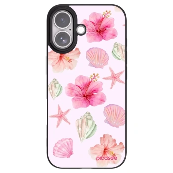 Picasee silikónový čierny obal pre Apple iPhone 17 - Blush Lagoon
