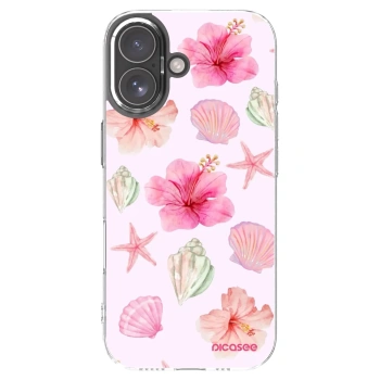Picasee silikónový prehľadný obal pre Apple iPhone 17 - Blush Lagoon