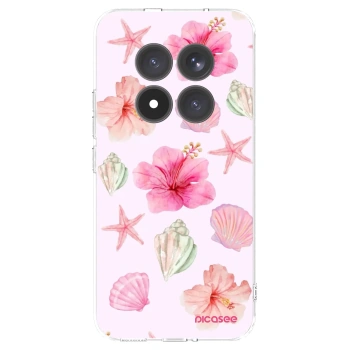 Picasee silikónový prehľadný obal pre Xiaomi Redmi Note 15 Pro+ - Blush Lagoon