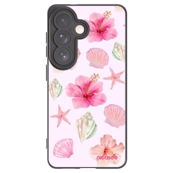 Picasee silikónový čierny obal pre Samsung Galaxy S26 - Blush Lagoon