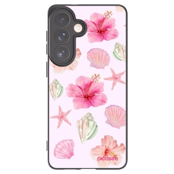 Picasee silikónový čierny obal pre Samsung Galaxy S26+ - Blush Lagoon