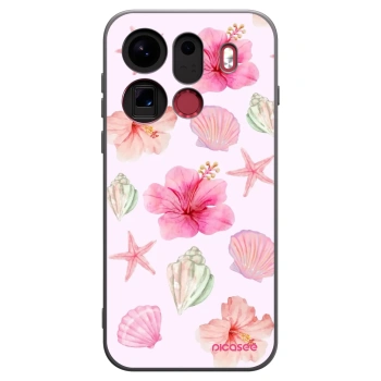 Picasee silikónový čierny obal pre OPPO Find X9 Pro - Blush Lagoon