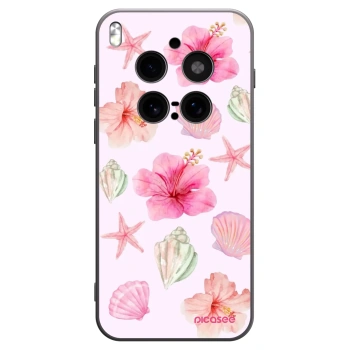 Picasee silikónový čierny obal pre Vivo X300 Pro - Blush Lagoon
