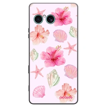 Picasee silikónový čierny obal pre Sony Xperia 10 VII - Blush Lagoon