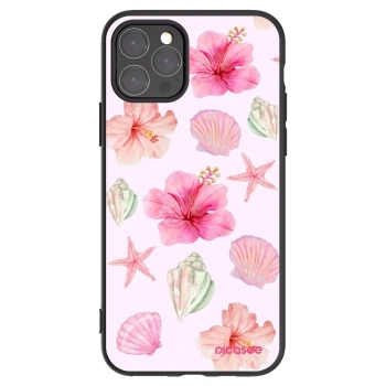 Picasee silikónový čierny obal pre Apple iPhone 11 Pro - Blush Lagoon