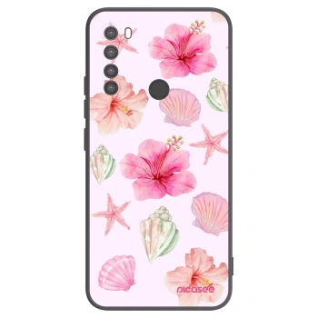 Picasee silikónový čierny obal pre Xiaomi Redmi Note 8 - Blush Lagoon