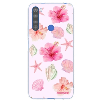 Picasee silikónový prehľadný obal pre Xiaomi Redmi Note 8T - Blush Lagoon