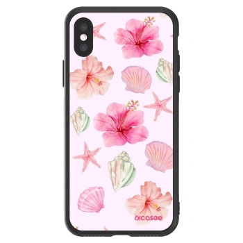 Picasee ULTIMATE CASE pro Apple iPhone X/XS - Blush Lagoon