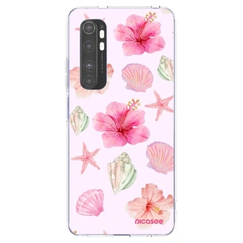 Picasee silikónový prehľadný obal pre Xiaomi Mi Note 10 Lite - Blush Lagoon