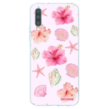 Picasee silikónový prehľadný obal pre Samsung Galaxy A30s A307F - Blush Lagoon