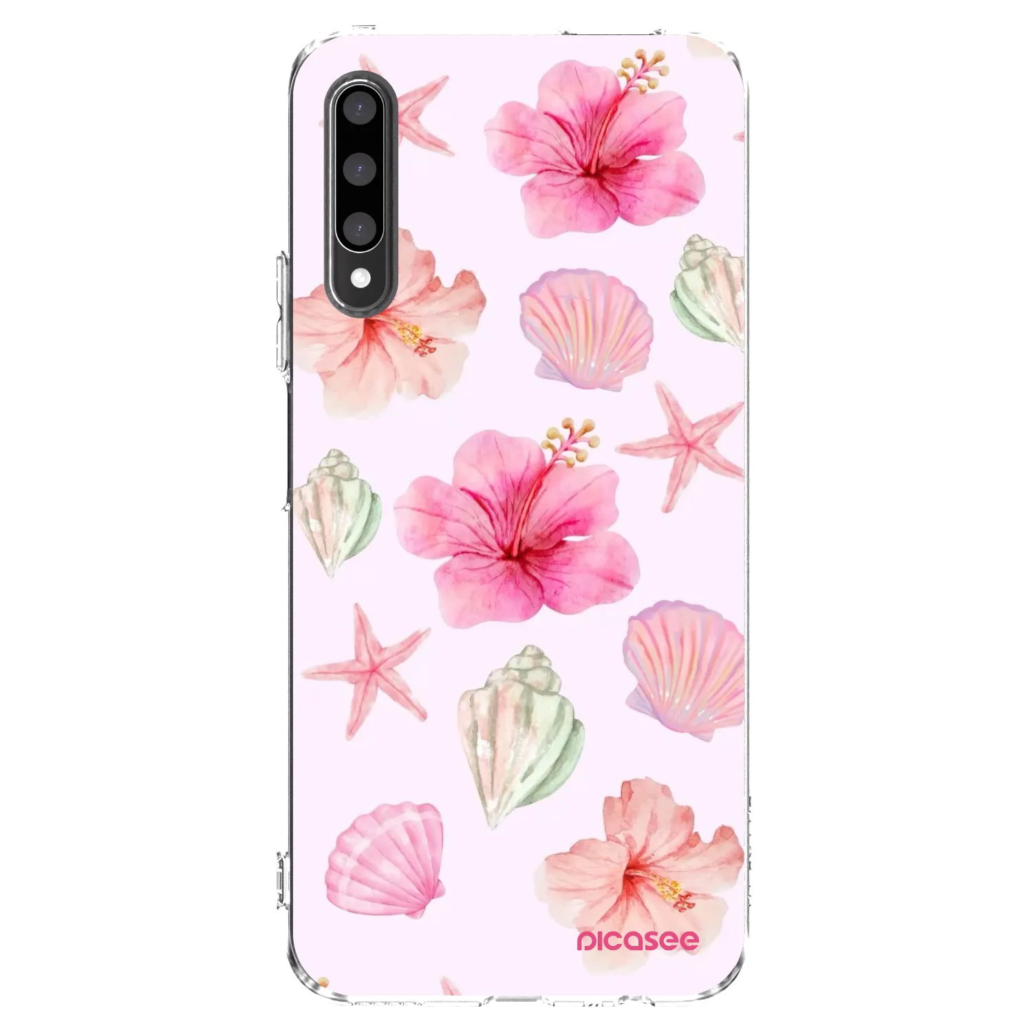 Picasee silikónový prehľadný obal pre Honor 9X Pro - Blush Lagoon
