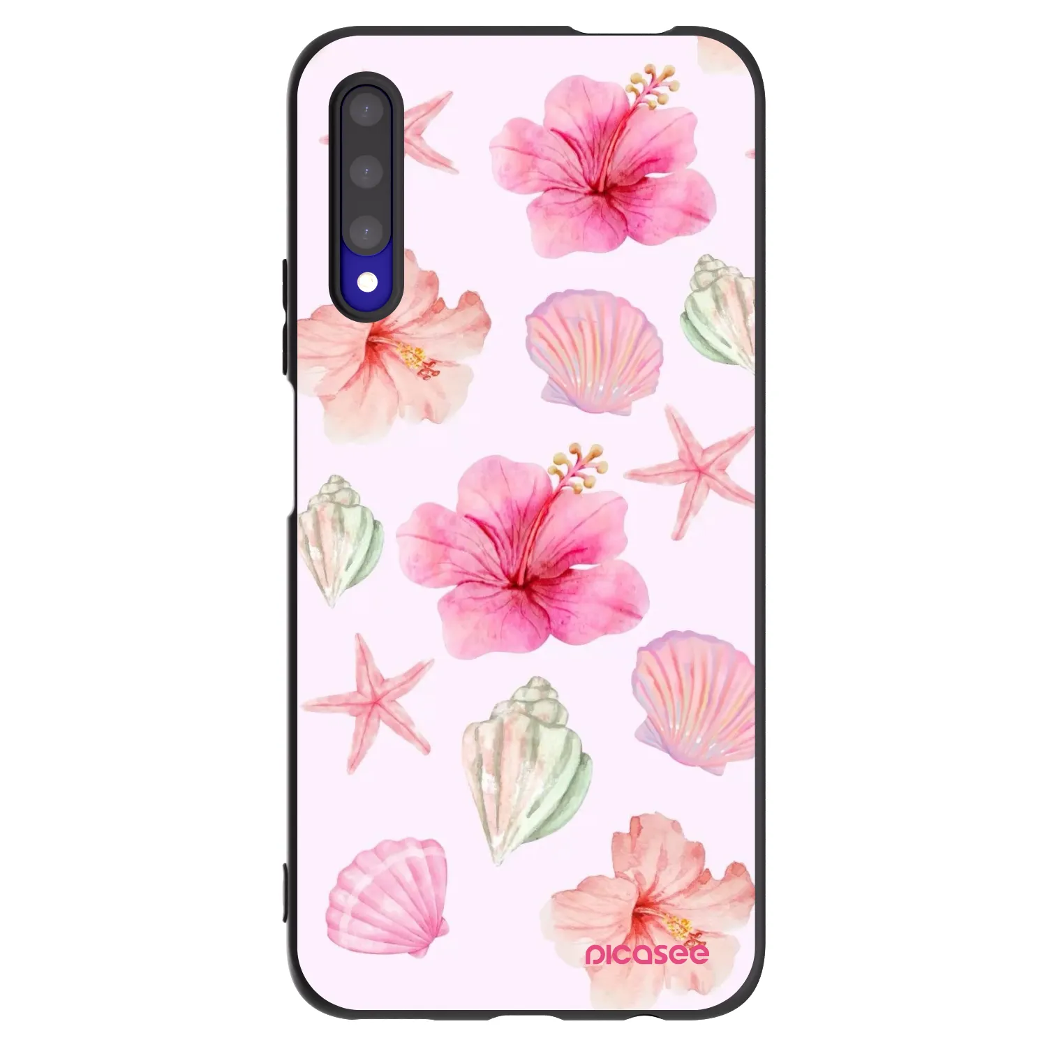 Picasee silikónový čierny obal pre Honor 9X Pro - Blush Lagoon