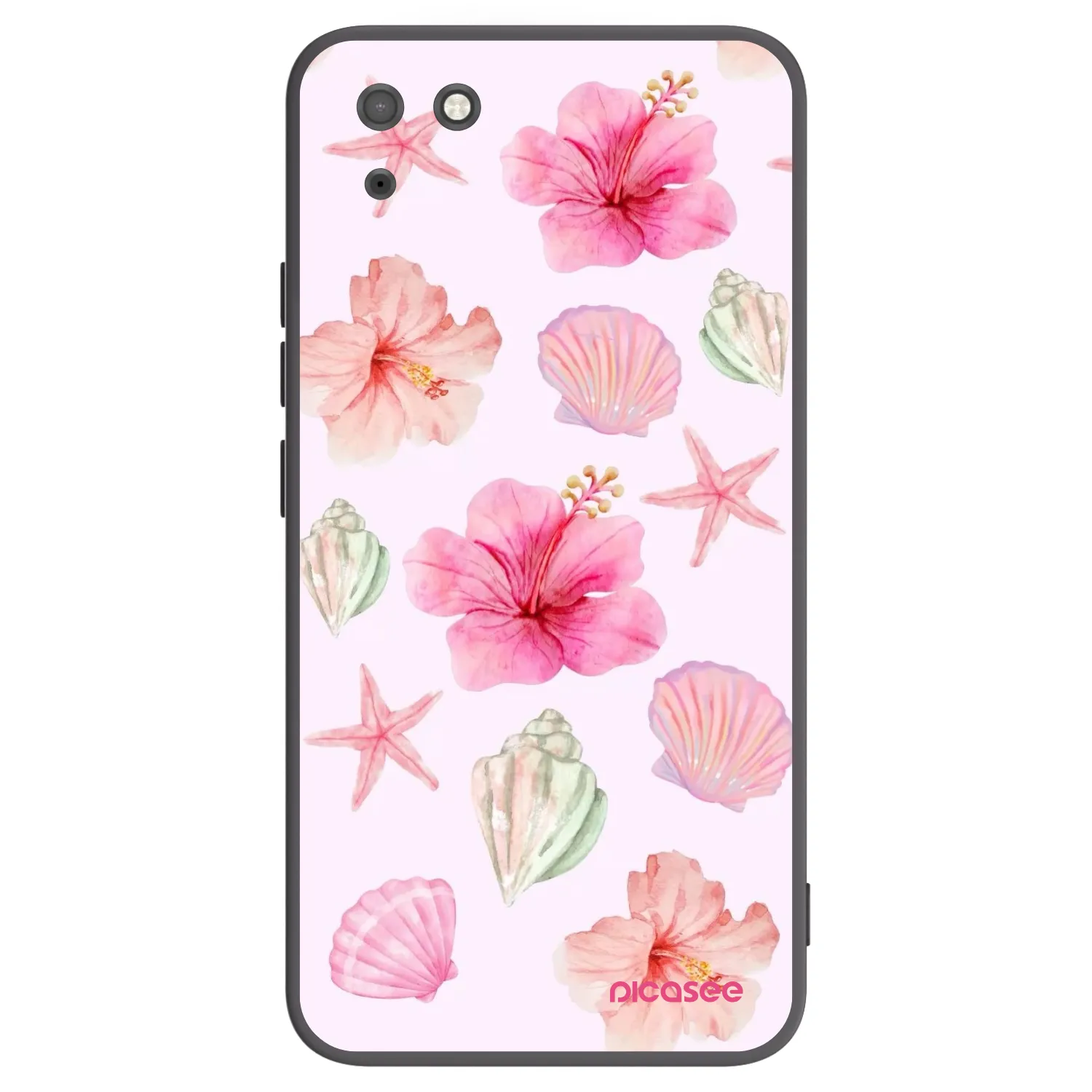 Picasee silikónový čierny obal pre Huawei Y5P - Blush Lagoon