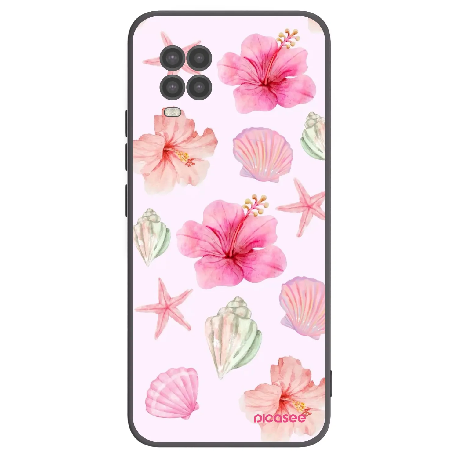 Picasee silikónový čierny obal pre Xiaomi Mi 10 Lite - Blush Lagoon