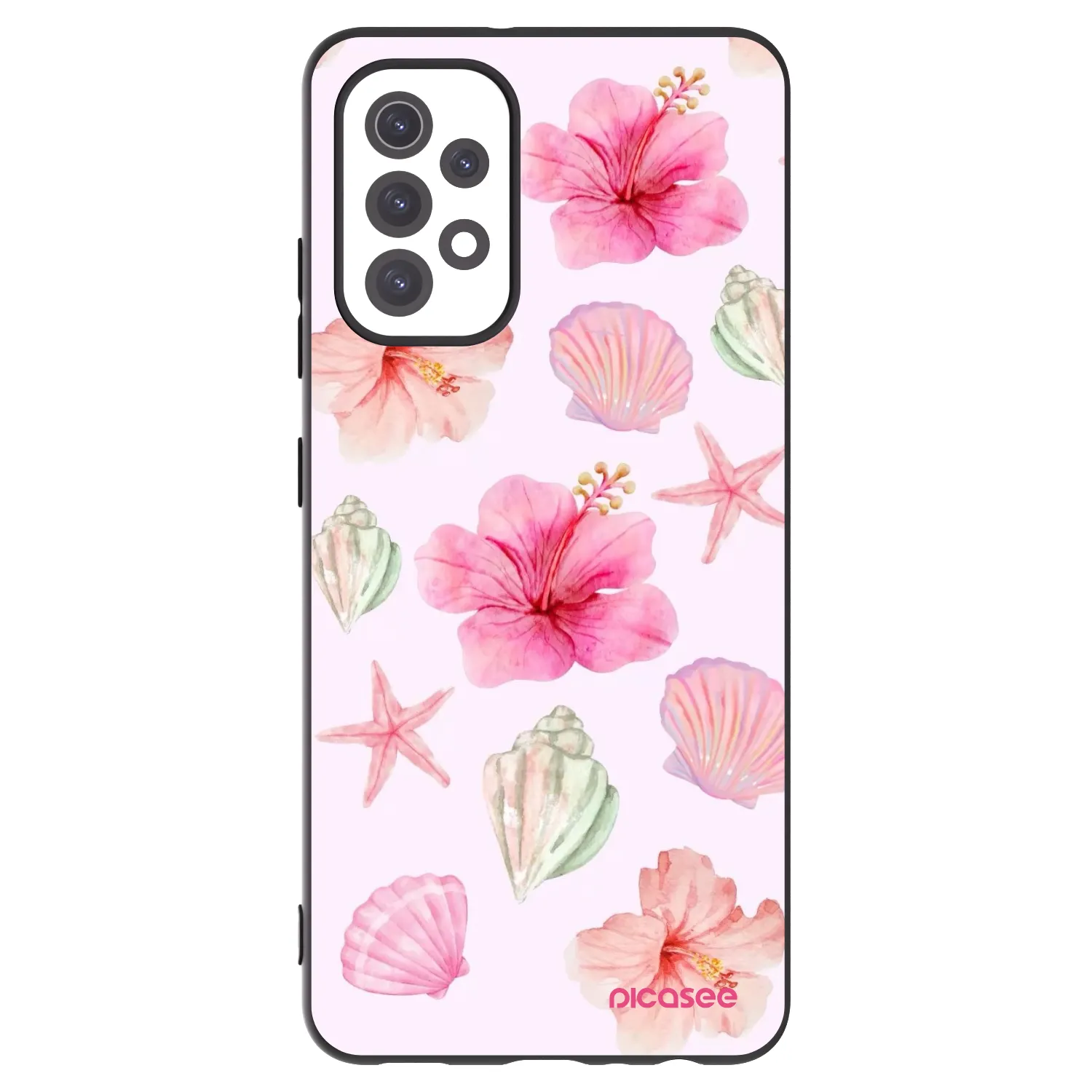 Picasee silikónový čierny obal pre Samsung Galaxy A32 5G A326B - Blush Lagoon