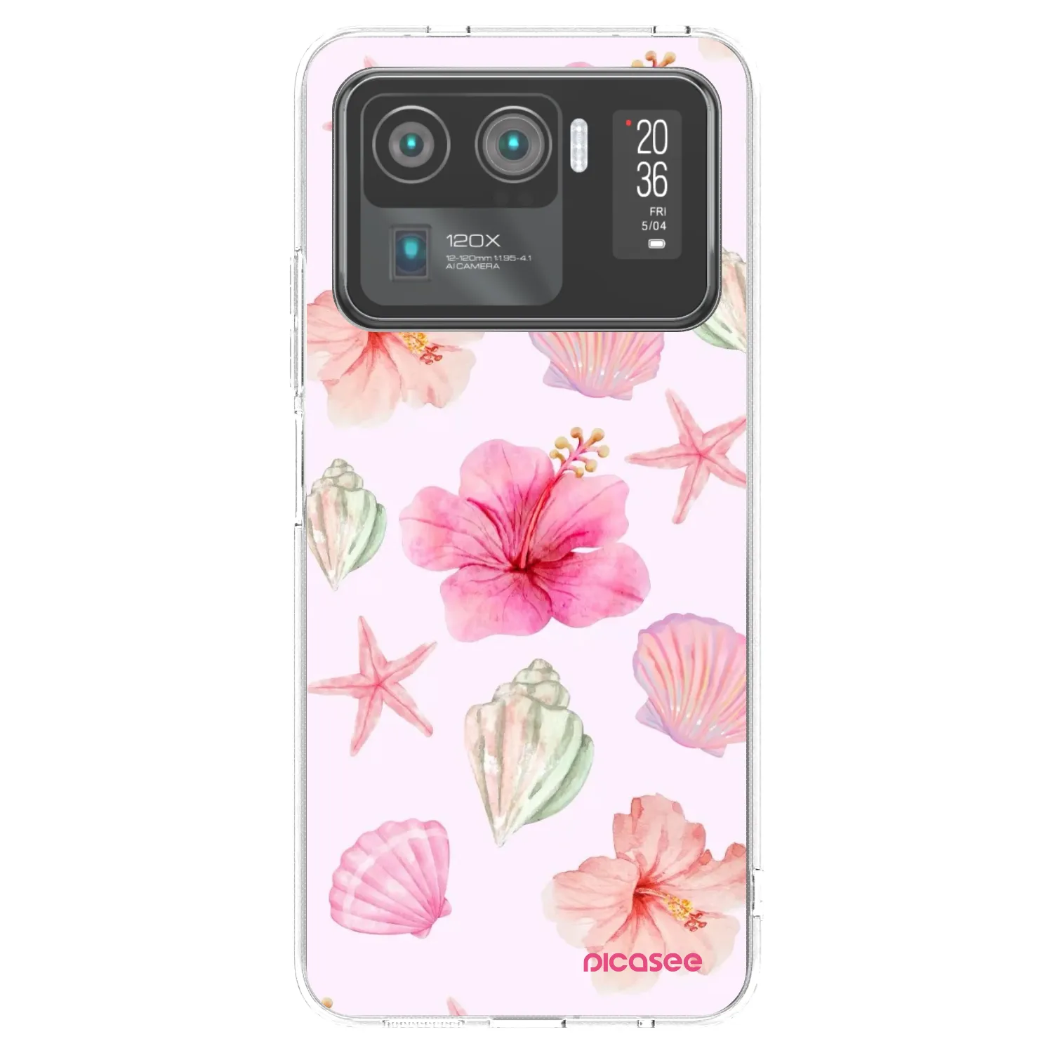Picasee silikónový prehľadný obal pre Xiaomi Mi 11 Ultra - Blush Lagoon