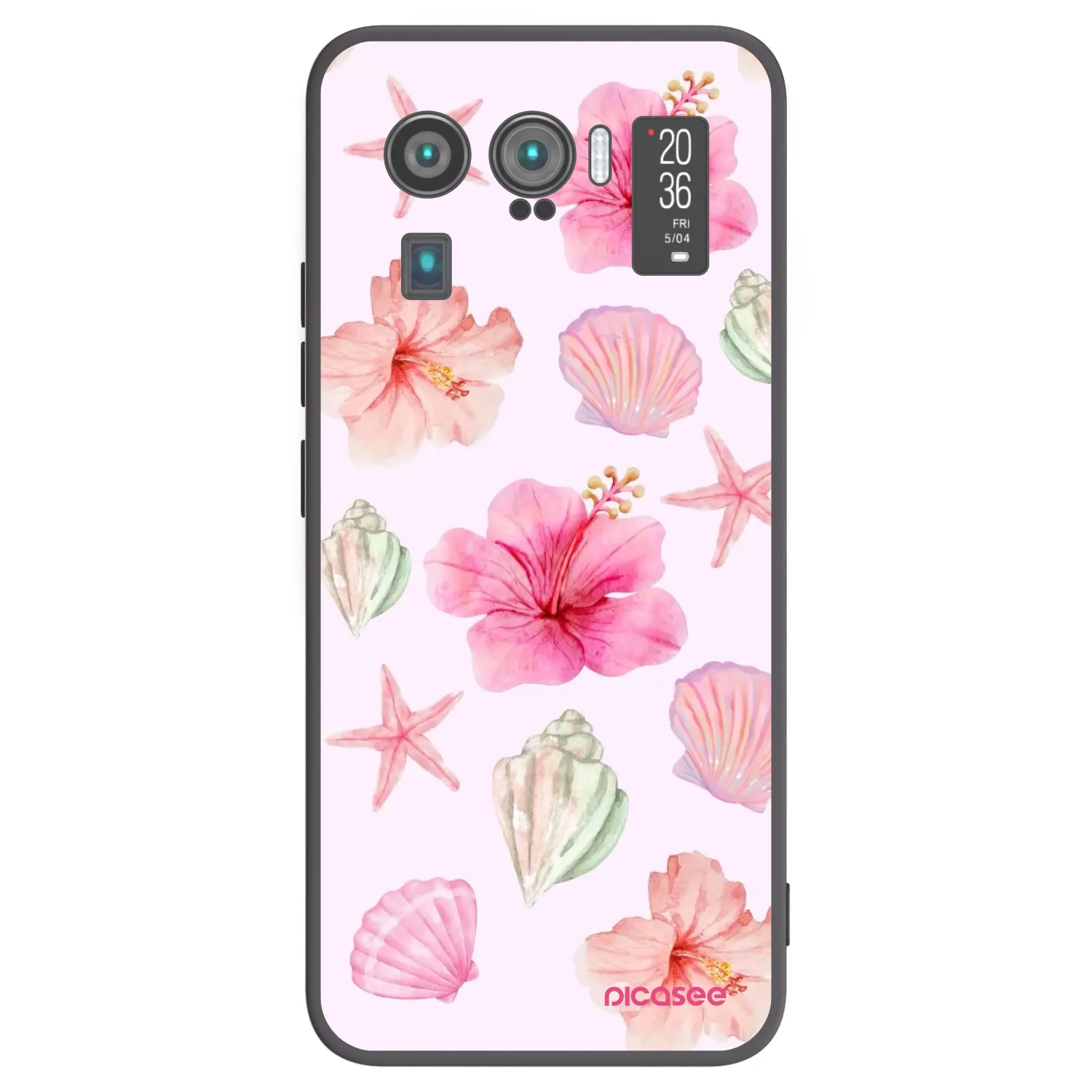 Picasee silikónový čierny obal pre Xiaomi Mi 11 Ultra - Blush Lagoon