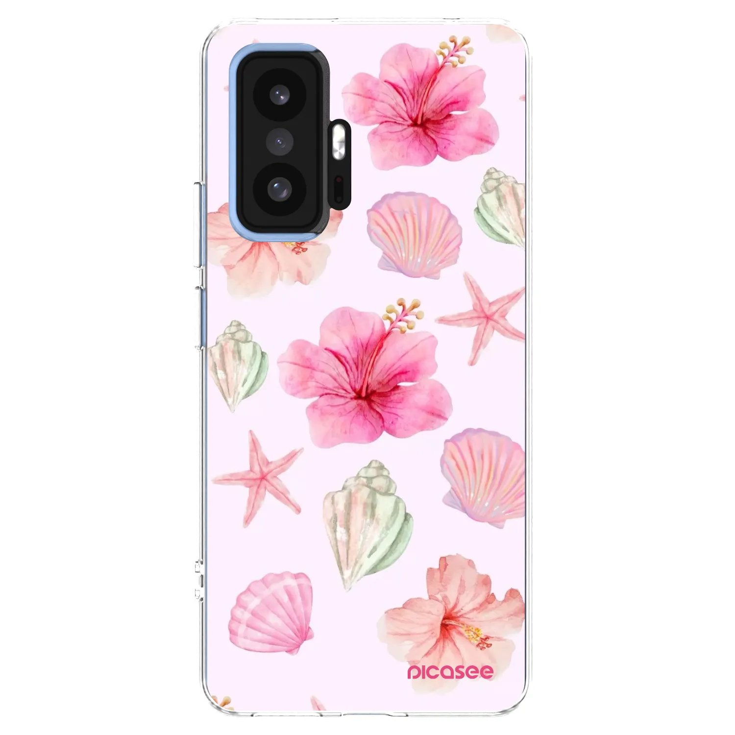 Picasee silikónový prehľadný obal pre Xiaomi 11T Pro - Blush Lagoon