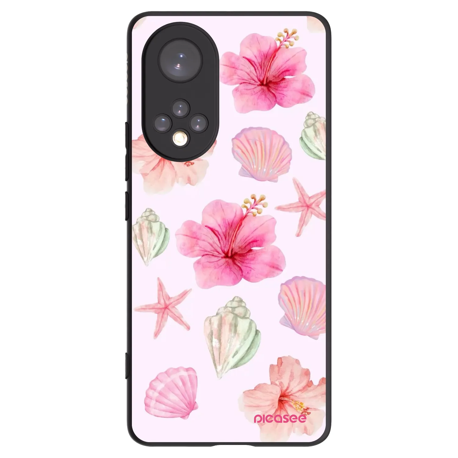 Picasee silikónový čierny obal pre Huawei Nova 9 - Blush Lagoon