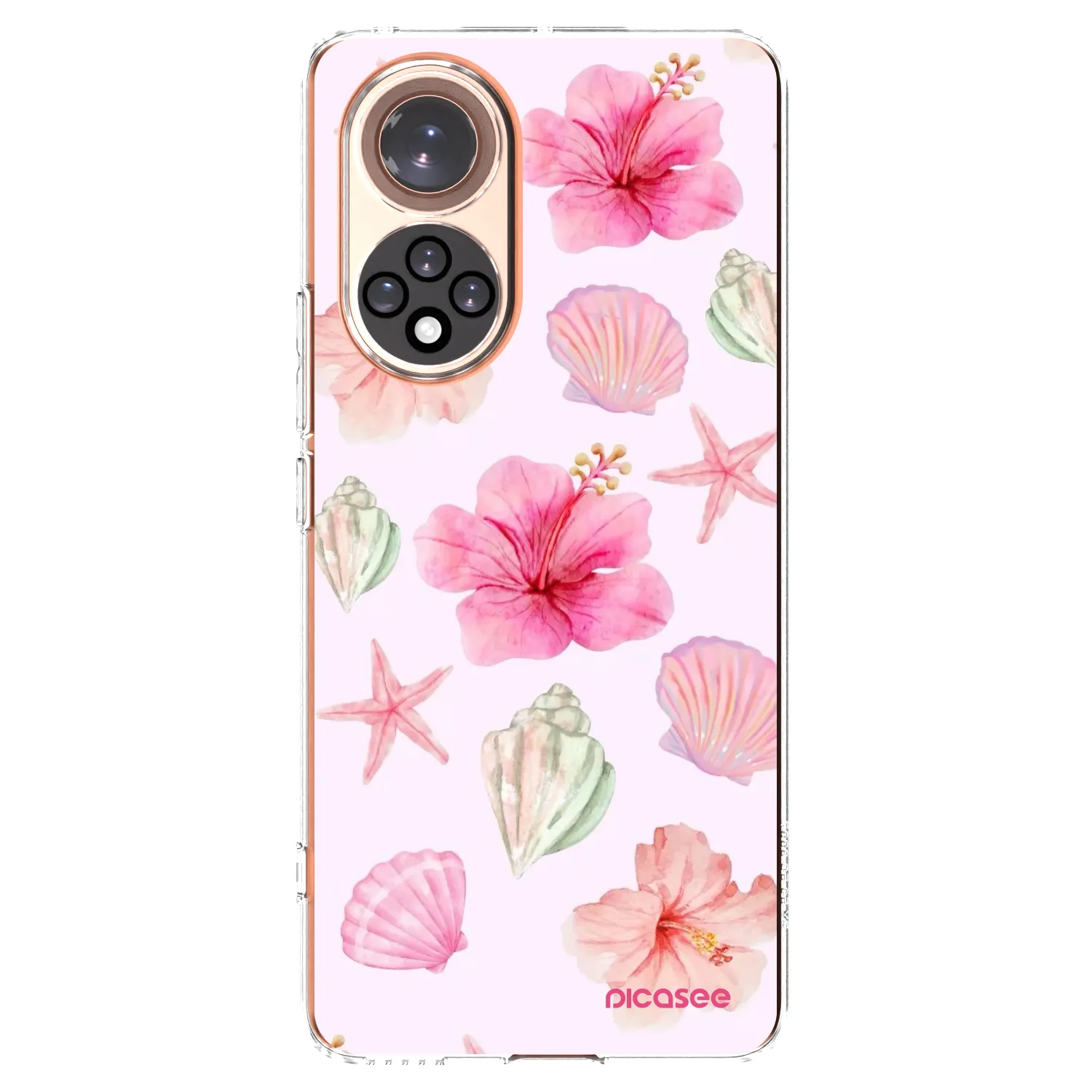 Picasee silikónový prehľadný obal pre Huawei Nova 9 - Blush Lagoon