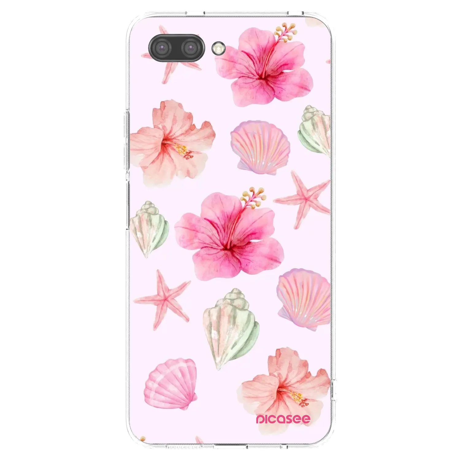 Picasee silikónový prehľadný obal pre Honor 10 - Blush Lagoon