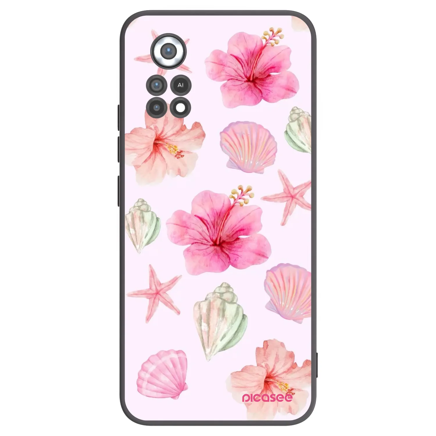 Picasee silikónový čierny obal pre Xiaomi Poco X4 Pro 5G - Blush Lagoon