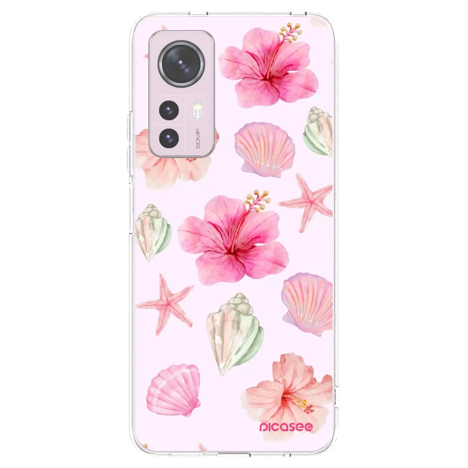 Picasee silikónový prehľadný obal pre Xiaomi 12 - Blush Lagoon