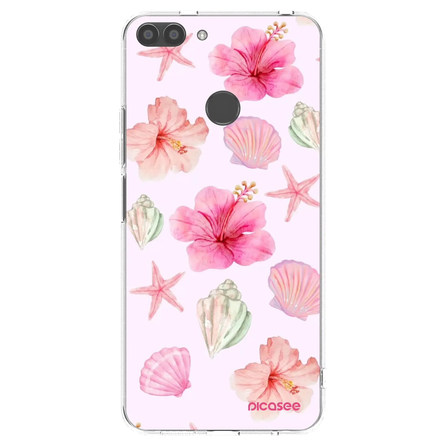 Picasee silikónový prehľadný obal pre Huawei P Smart - Blush Lagoon