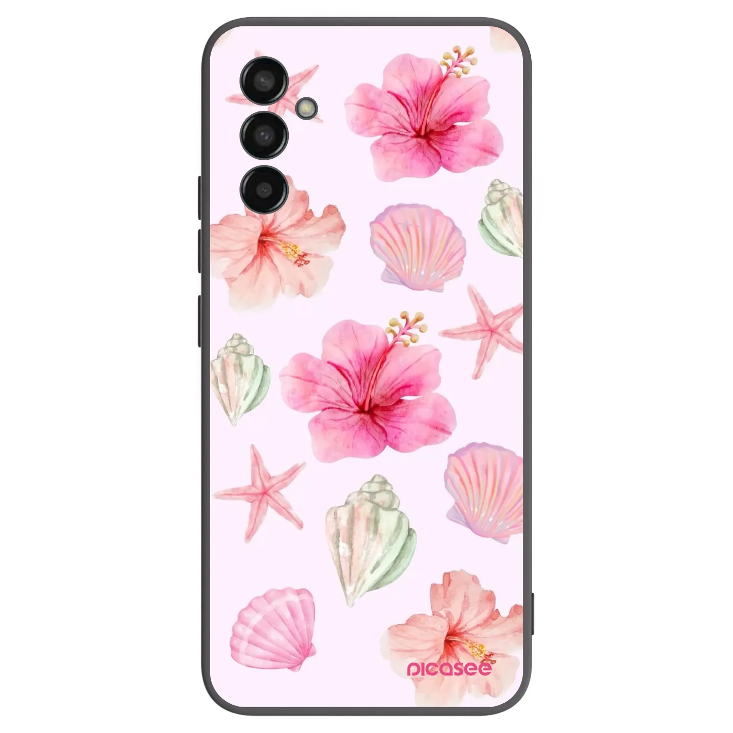 Picasee silikónový čierny obal pre Samsung Galaxy M13 M135F - Blush Lagoon