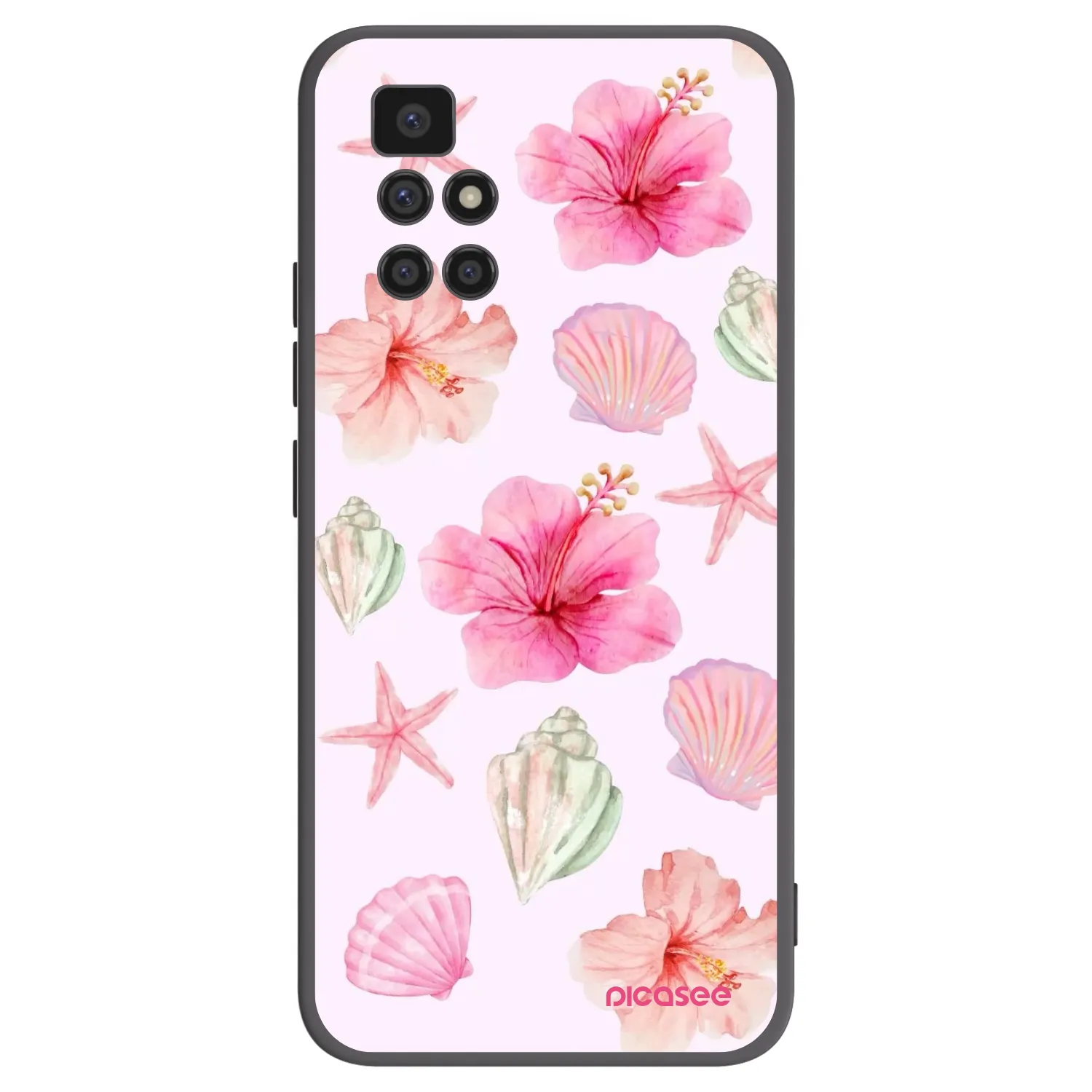 Picasee silikónový čierny obal pre Xiaomi Redmi 10 (2022) - Blush Lagoon