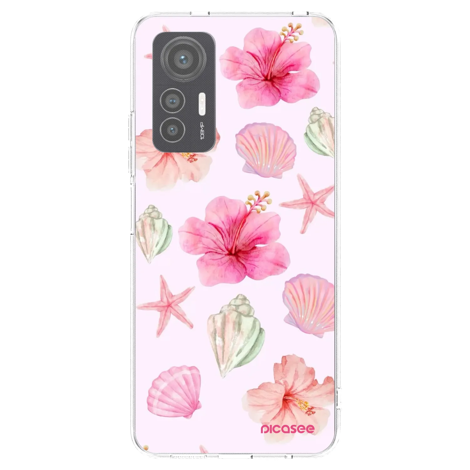 Picasee silikónový prehľadný obal pre Xiaomi 12 Lite - Blush Lagoon