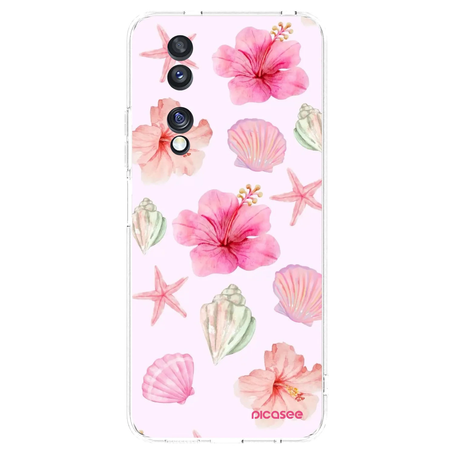 Picasee silikónový prehľadný obal pre Honor 70 - Blush Lagoon