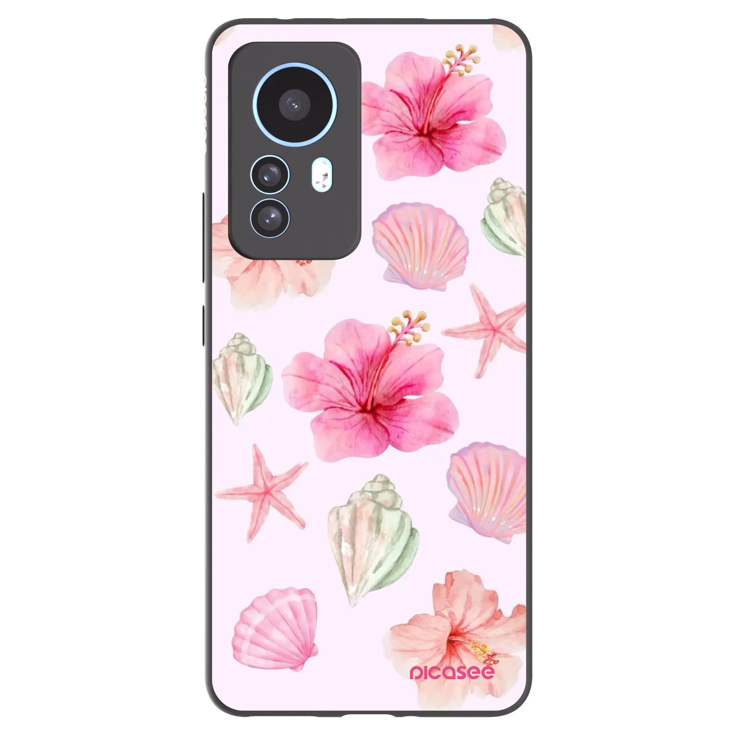 Picasee silikónový čierny obal pre Xiaomi 12T Pro - Blush Lagoon