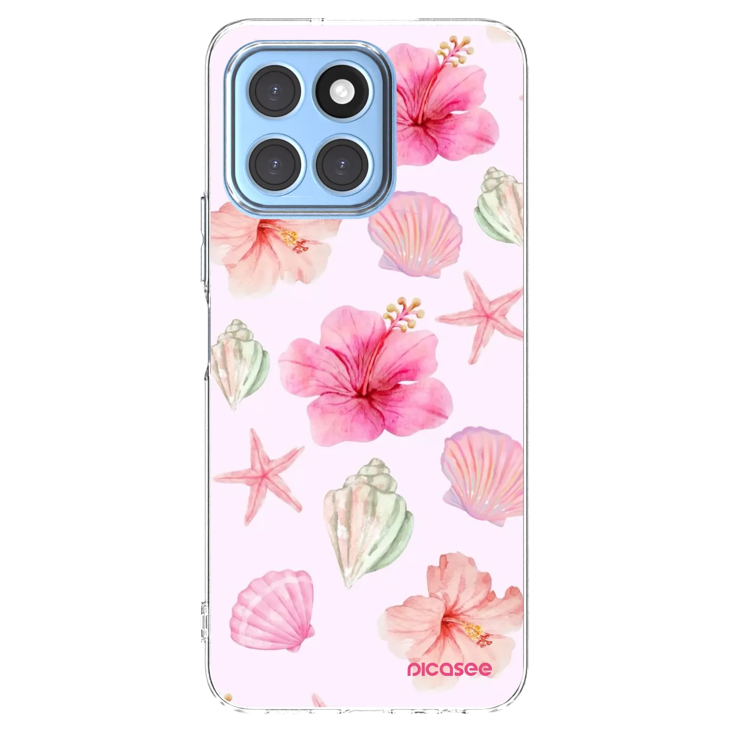Picasee silikónový prehľadný obal pre Honor X6 - Blush Lagoon