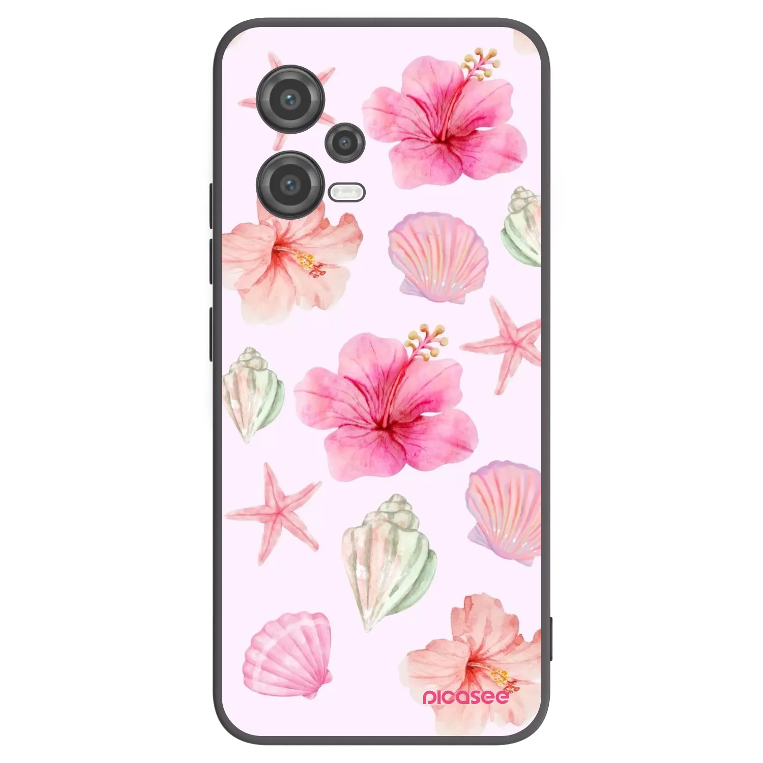 Picasee silikónový čierny obal pre Xiaomi Poco X5 - Blush Lagoon