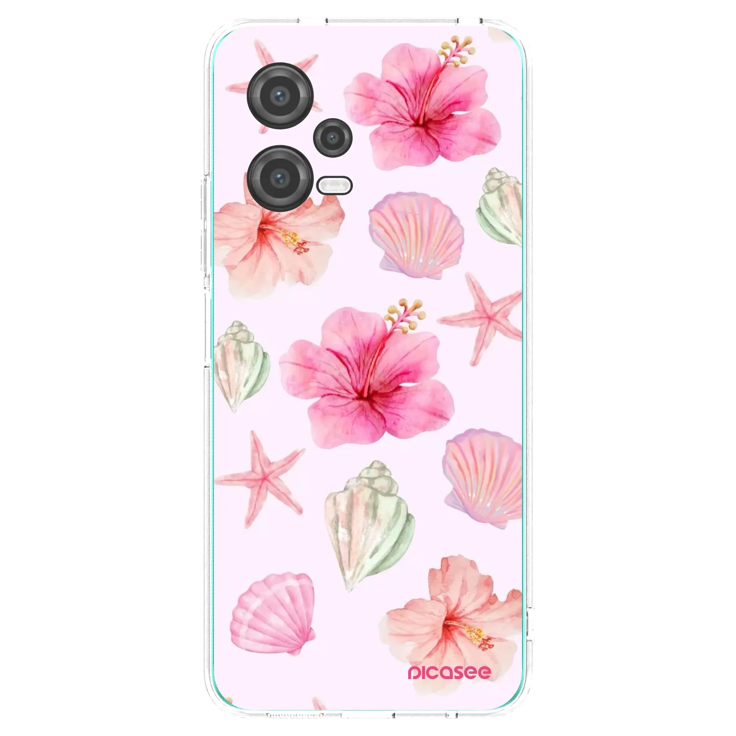 Picasee silikónový prehľadný obal pre Xiaomi Poco X5 - Blush Lagoon