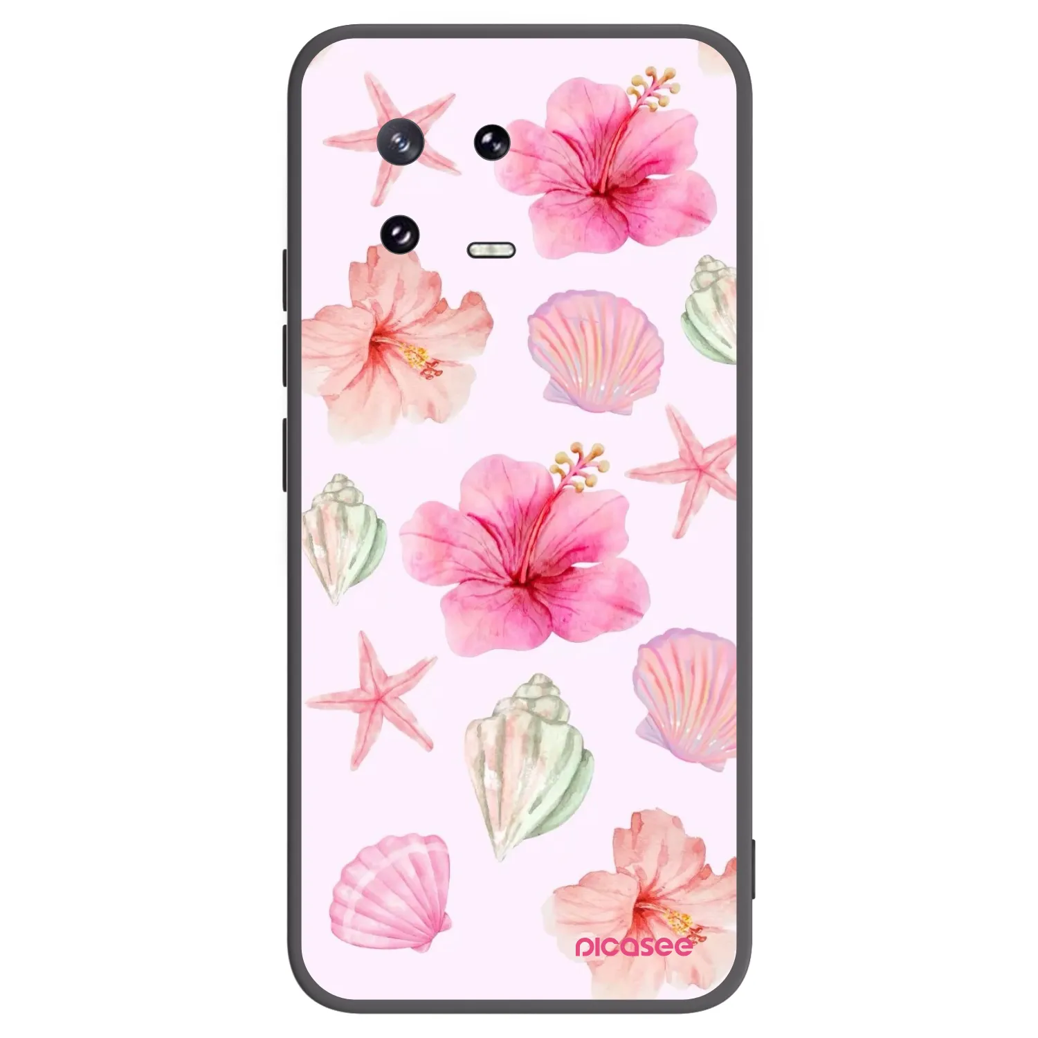 Picasee silikónový čierny obal pre Xiaomi 13 Pro - Blush Lagoon