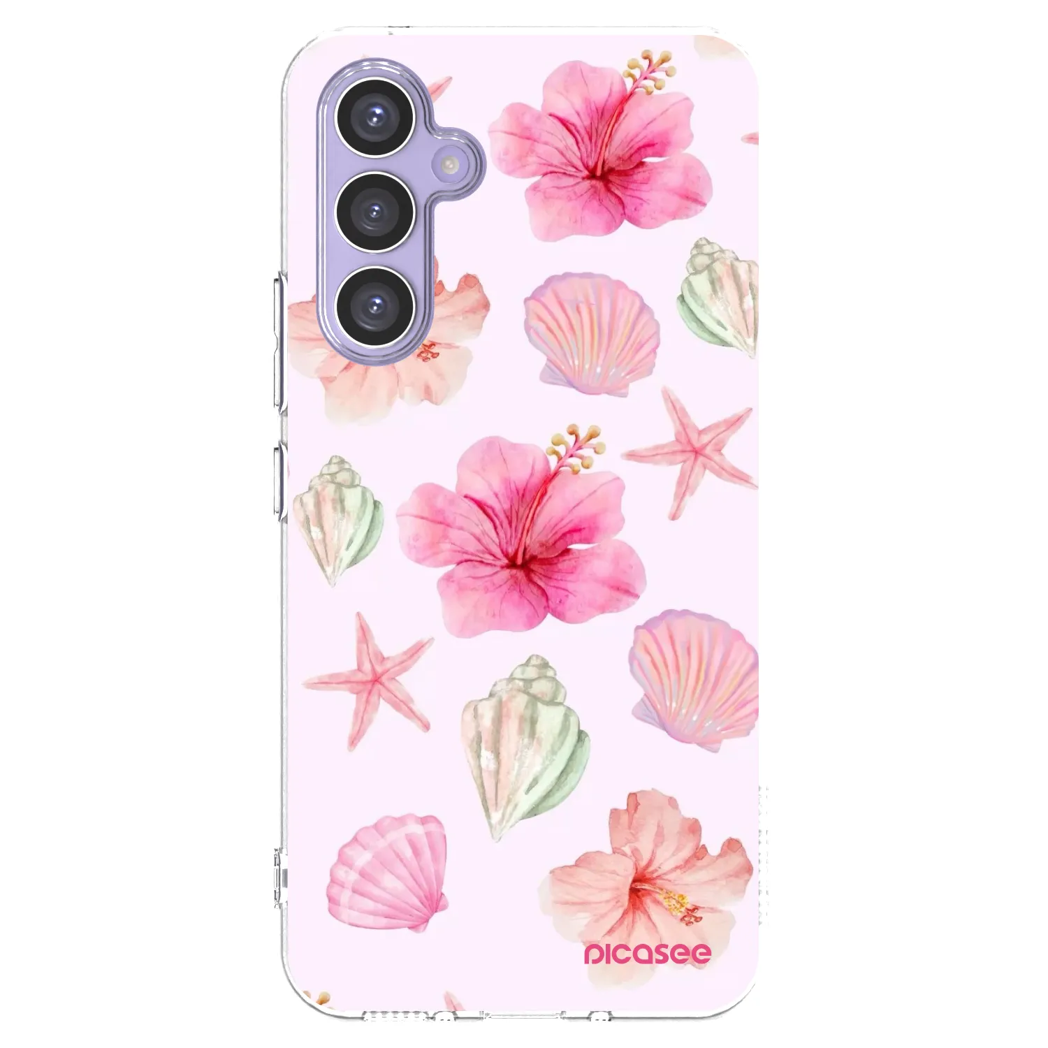 Picasee silikónový prehľadný obal pre Samsung Galaxy A54 5G A546B - Blush Lagoon
